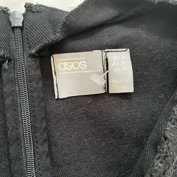 asos mini dress with flower details - Picture 4 of 4